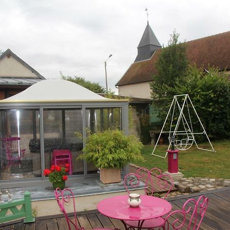 Roulotte La Dominique Bed & Breakfast Romery  Luaran gambar