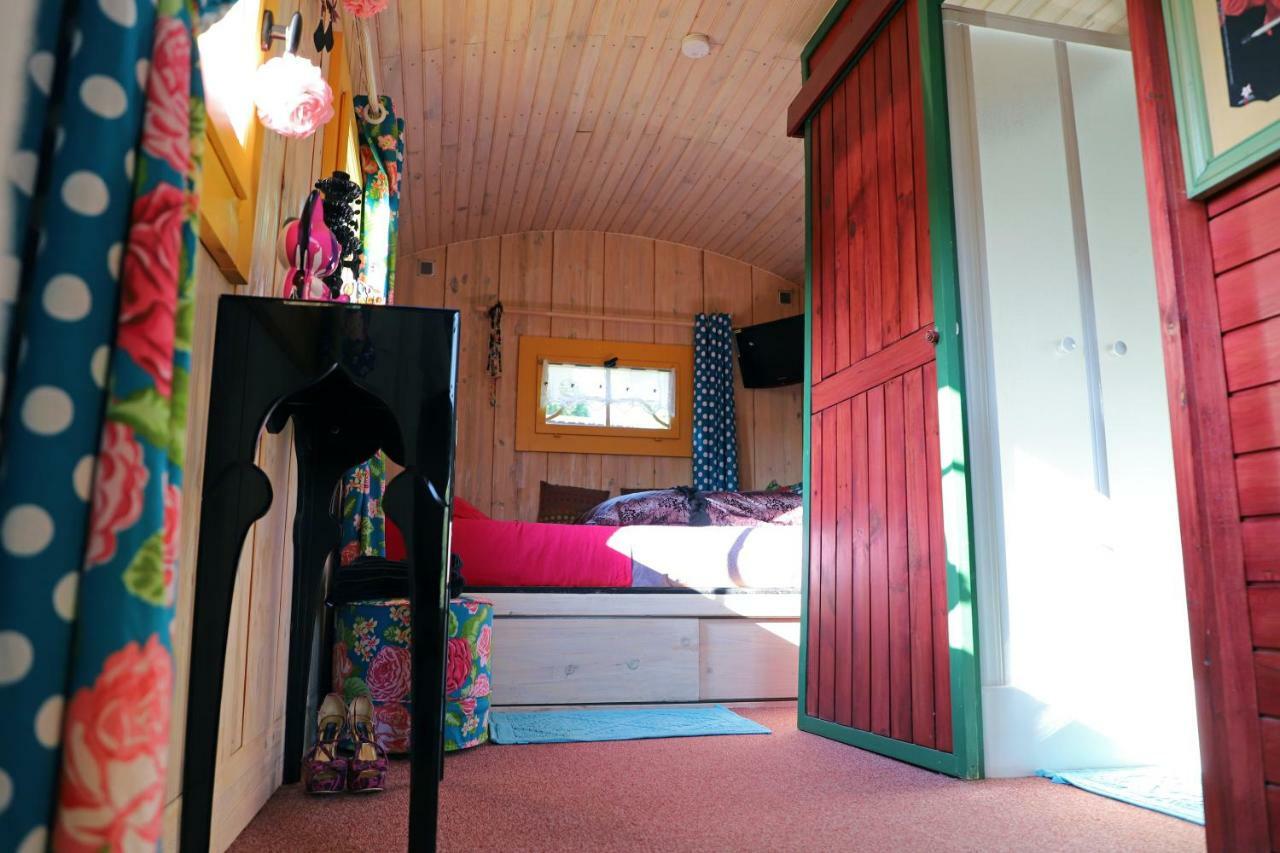 Roulotte La Dominique Bed & Breakfast Romery  Luaran gambar